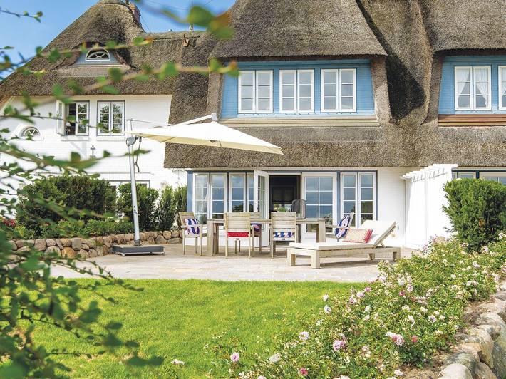 Ferienwohnung für 5 Personen, mit Terrasse und Sauna, kinderfreundlich auf Sylt