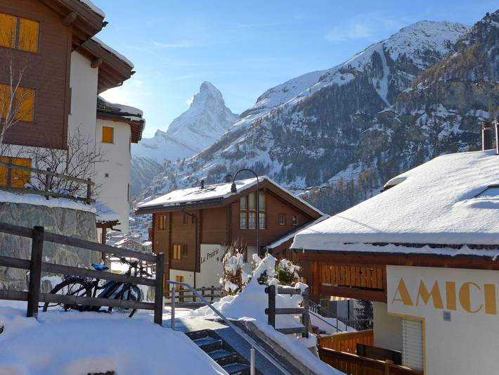 Ferienwohnung für 4 Personen, mit Balkon in Zermatt