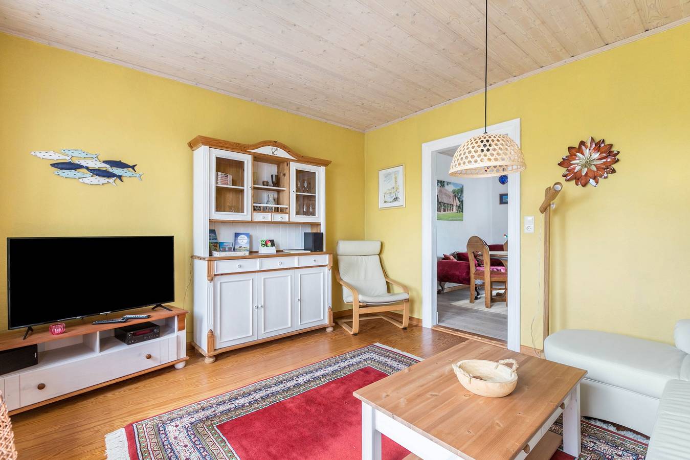 Ferienhaus 'Auszeit Il Am Deich Auf Nordstrand' mit privater Terrasse, privatem Garten und Wlan in Nordstrand (Gemeinde), Nordseeküste