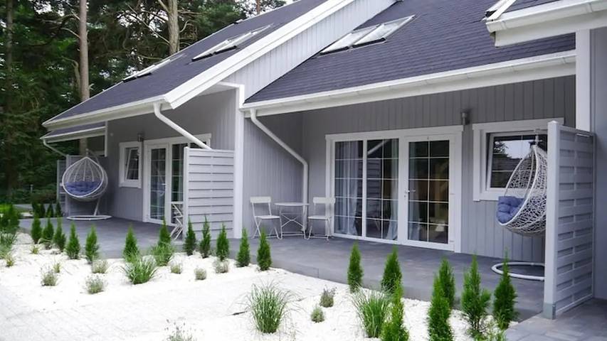 Ferienhaus für 5 Personen, mit Garten in Pobierowo