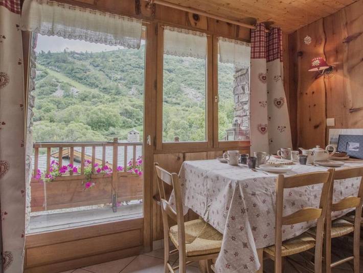 Chalet pour 6 personnes, avec jardin ainsi que vue et piscine, animaux acceptés à Bonneval-sur-Arc - 3