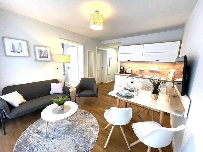 Ferienwohnung für 4 Personen, mit Terrasse und Sauna in Bodstedt