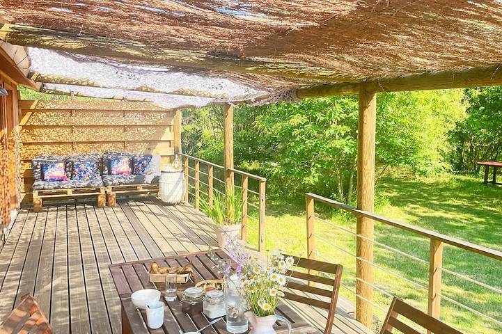 Gîte pour 5 personnes, avec terrasse et jardin à Chauvé