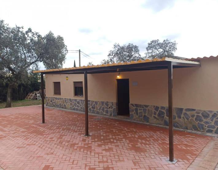 Casa rural para 8 personas, con jardín, Se admiten mascotas en Sierra Norte de Sevilla - 3