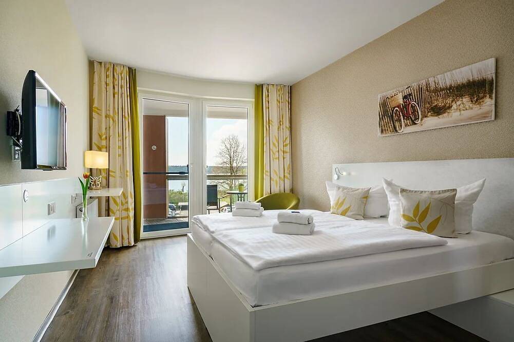 Double room with balcony - radlon Fahrrad-Komfort-Hotel Id 159319 in Waren (Müritz), Lago Müritz