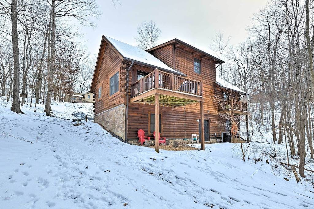 'Owl Lodge' Chalet mit Deck im Massanutten Resort! in Massanutten, Blue Ridge Mountains