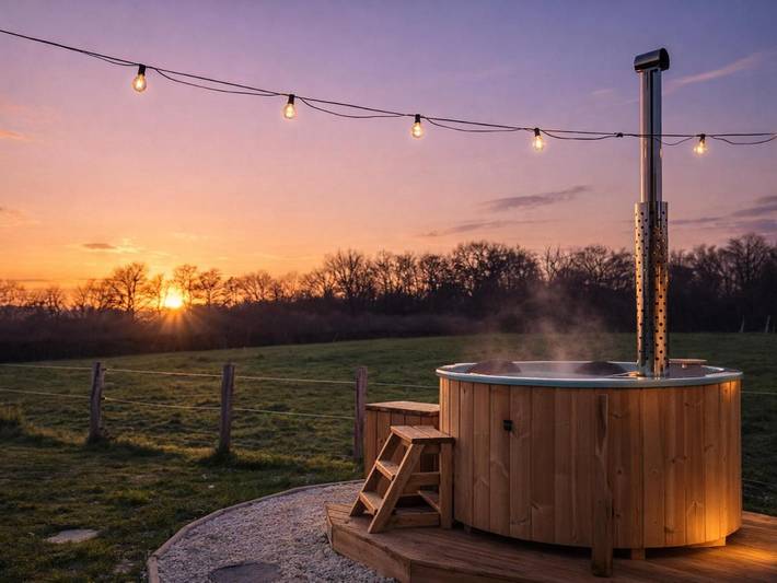 Gîte pour 4 personnes, avec jardin et vue à Antully