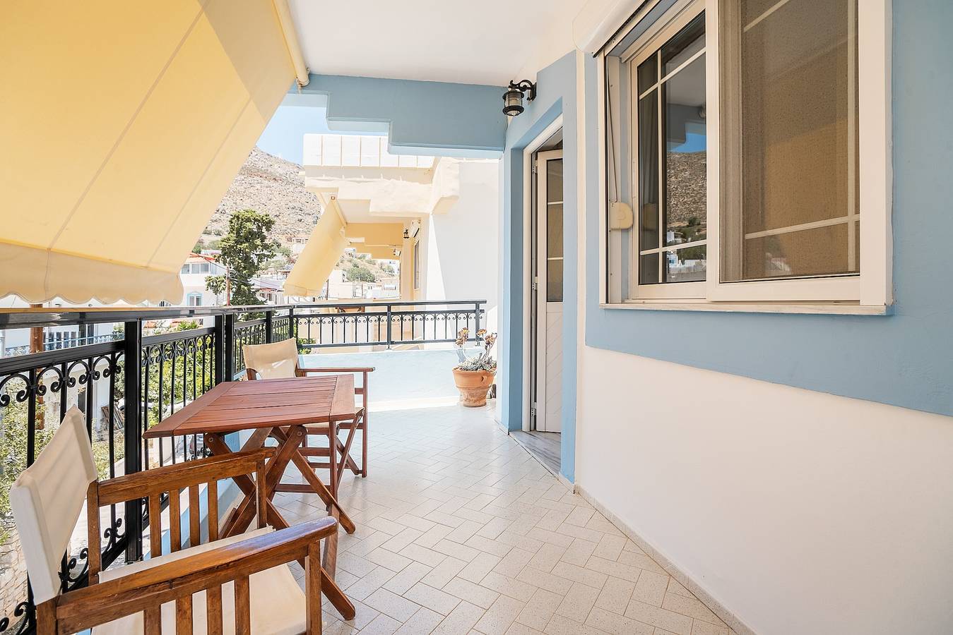 Vakantiehuis 'Olympus Tilos Apt Twin B1' met Zeezicht, Wifi en Airconditioning, foto 13