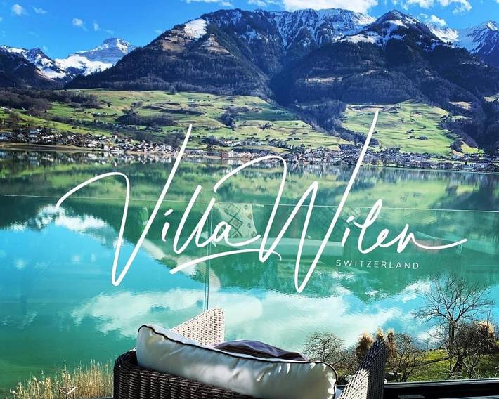 Appartamento vacanze per 5 persone, con giardino e vista lago nonché panorama e sauna - 1