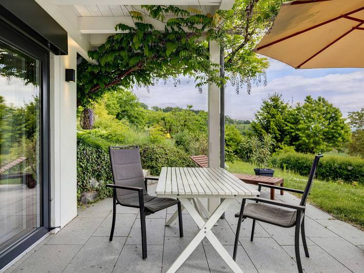 Ferienwohnung für 3 Personen, mit Terrasse in Frickingen