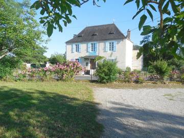 Hôtel pour 4 personnes, avec terrasse ainsi que jardin et vue à Rocamadour