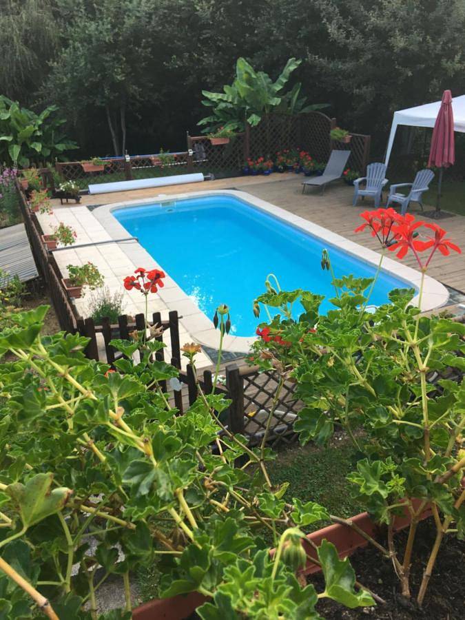 Location de vacances pour 10 personnes, avec Balcon et Terrasse ainsi que Jardin et Piscine à Serres-sur-Arget