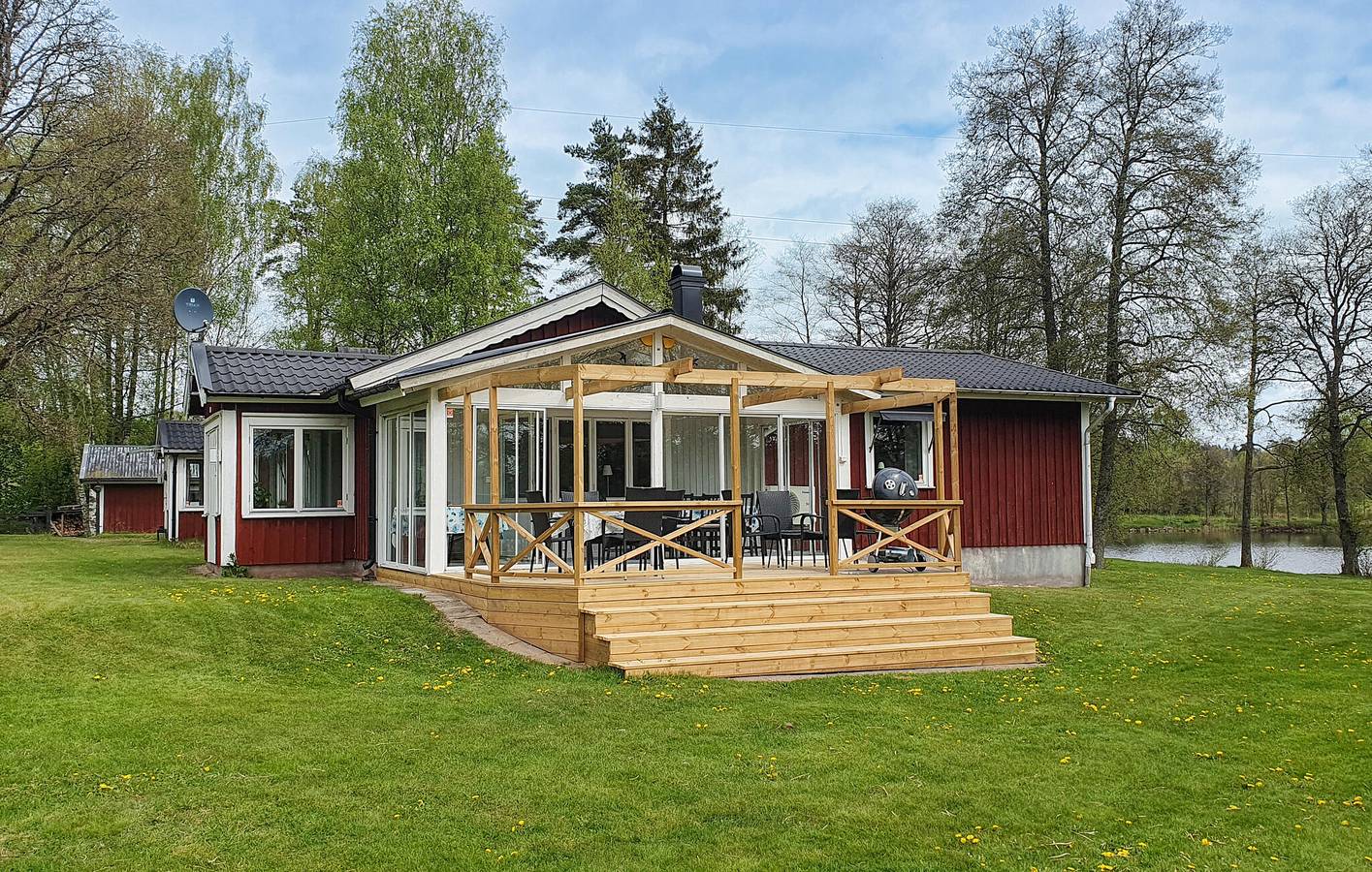 Ferienhaus für 9 Personen mit Sauna in Ambjörnarp, Visen