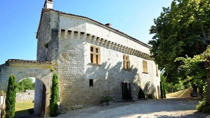 Château pour 27 personnes, avec jardin et piscine dans le Lot-et-Garonne