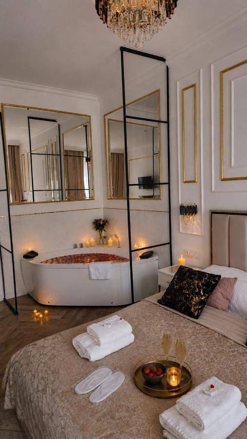 Apartament wakacyjny dla 2 osób, z Jacuzzi w Bydgoszcz