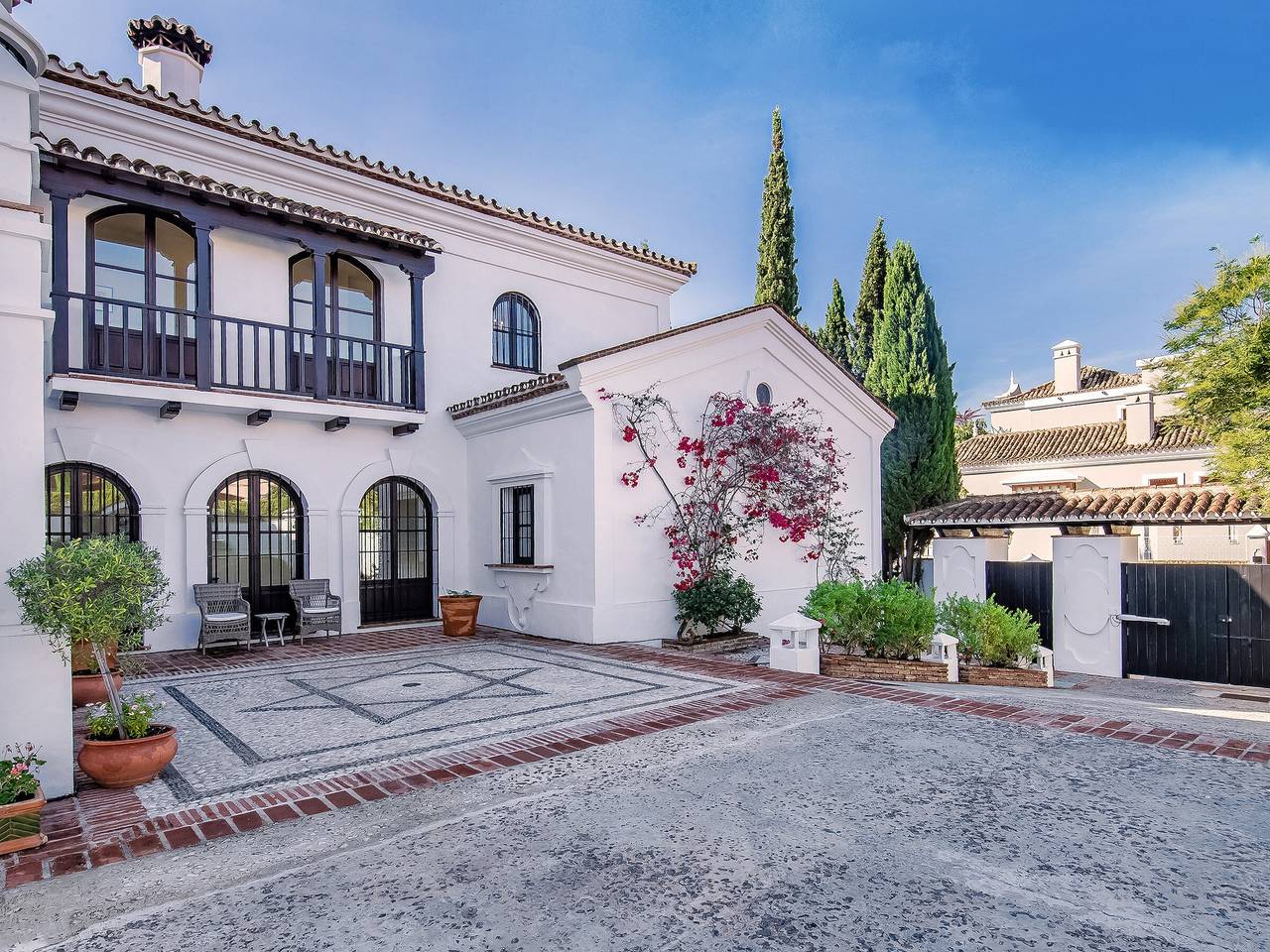 Andalusian Villa in Marbella with Heated Pool, Near Beach, for 12 People in Marbella East, Marbella
