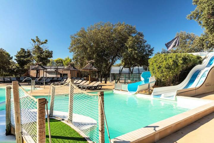 Camping für 6 Personen, mit Terrasse und Sauna sowie Pool in Gard - 2