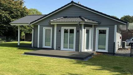 Ferienhaus für 4 Personen, mit Garten und Terrasse, mit Haustier in Grundhof