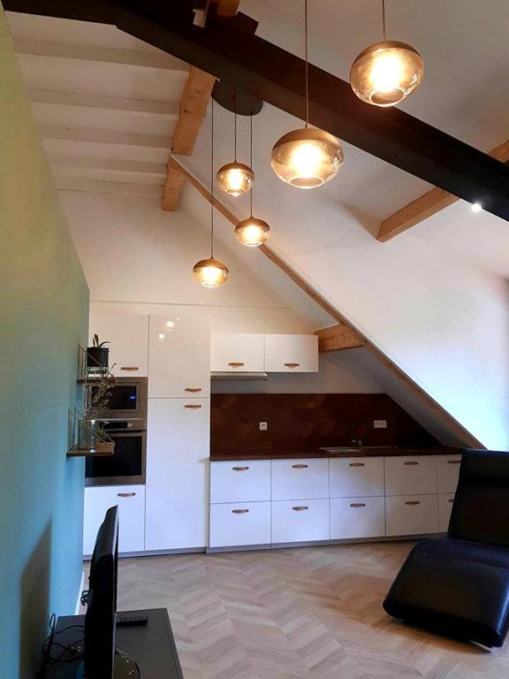 Appartement de vacances pour 4 personnes, avec jardin