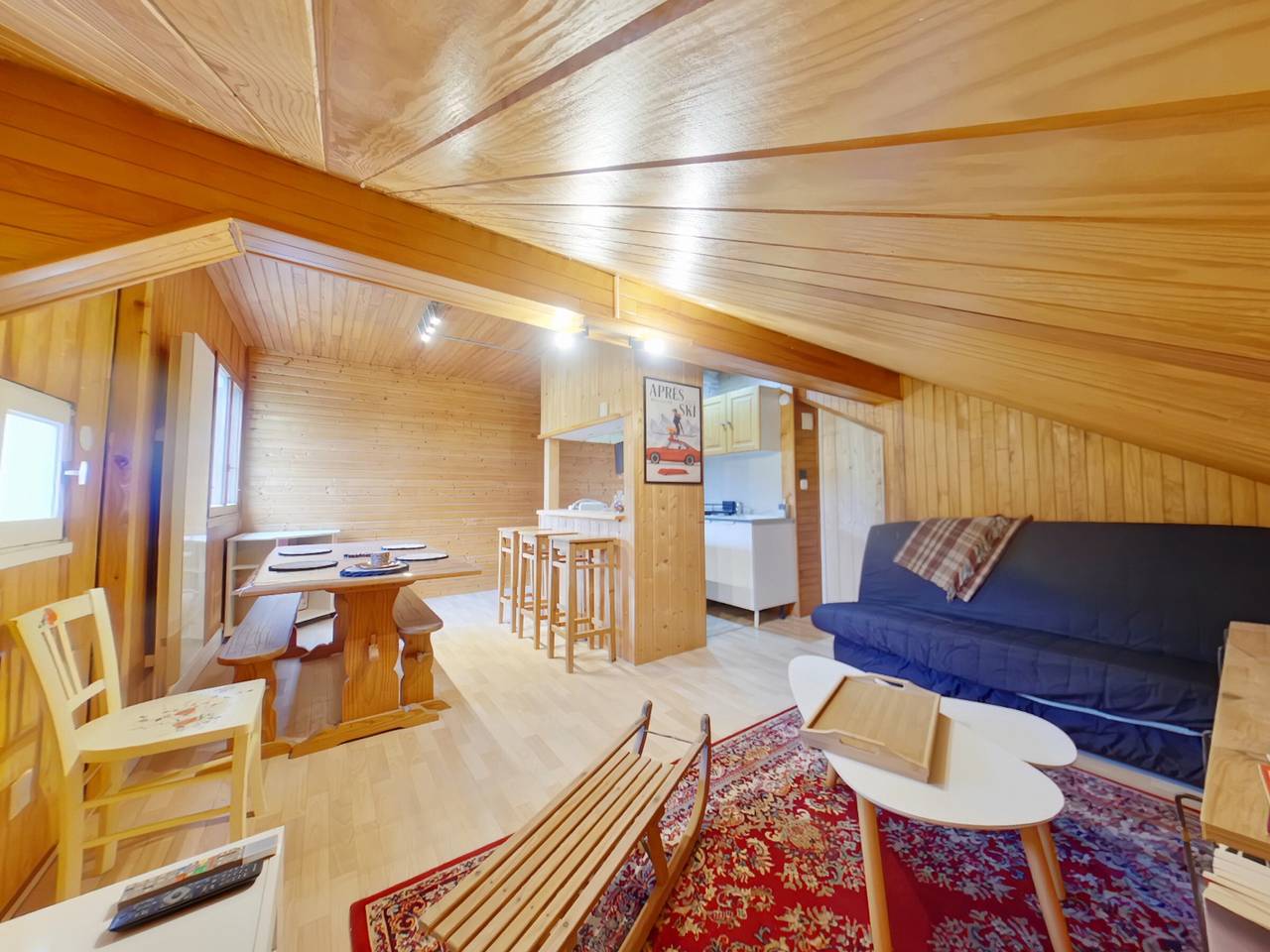 Appartement entier, Appartement cozy proche Suisse - 4 pers. in Les Rousses, Parc naturel régional du Haut-Jura