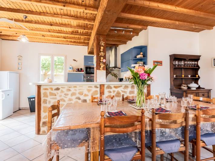 Location de vacances pour 8 personnes, avec jardin et terrasse à Hauteville-sur-Mer - 4