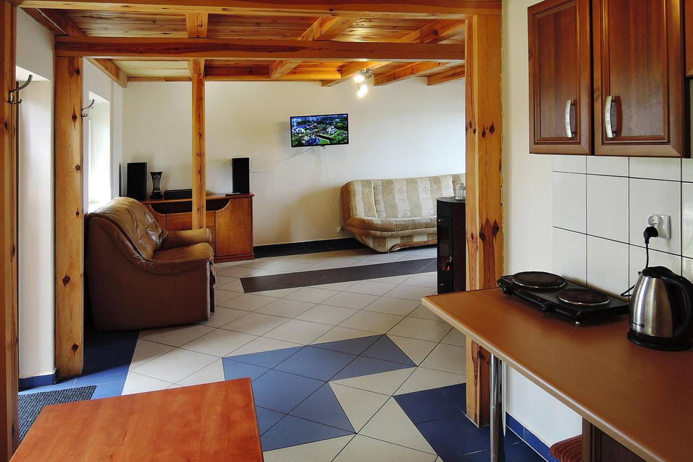 Hütte bei Puszcza Bukowa Park Szczecin in Prawobrzeże, Stettin