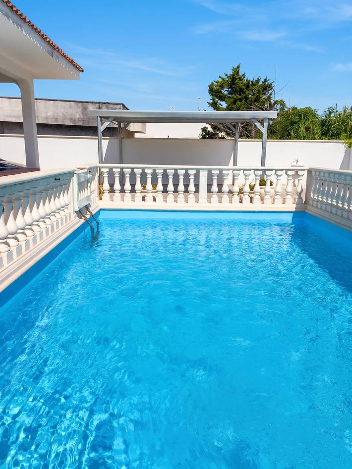 Apartamento de vacaciones para 6 personas, con terraza y piscina - 1