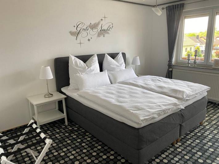 Ferienwohnung für 4 Personen, mit Balkon und Ausblick