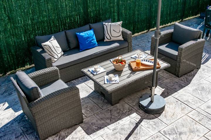 Bungalow für 6 Personen, mit Terrasse und Kinderpool in Calpe - 4