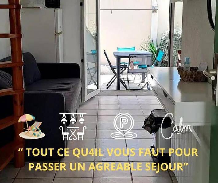 Maison de vacances pour 4 personnes, avec terrasse
