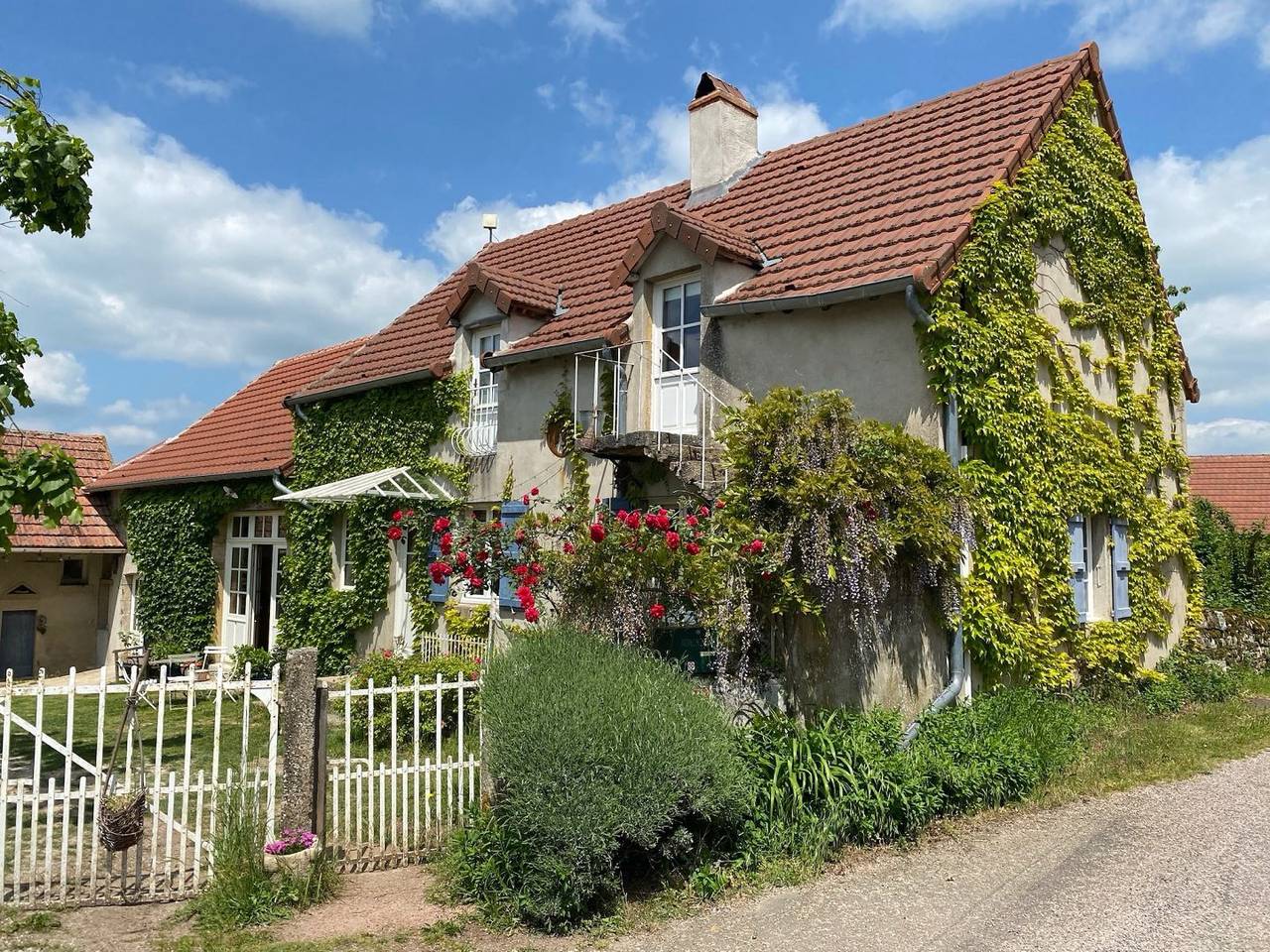 Le coin de Saint Firmin - Chambre in Marcilly-la-Gueurce, Charolles region