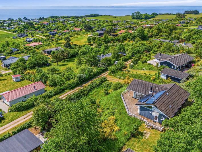 Ferieudlejning for 6 personer, med terrasse i Røsnæs