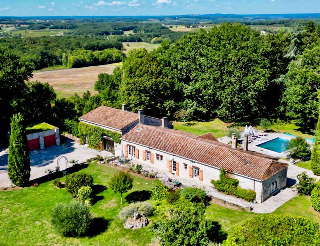 Superbe maison de campagne du 18ème siècle in Loubès-Bernac, Région de Marmande