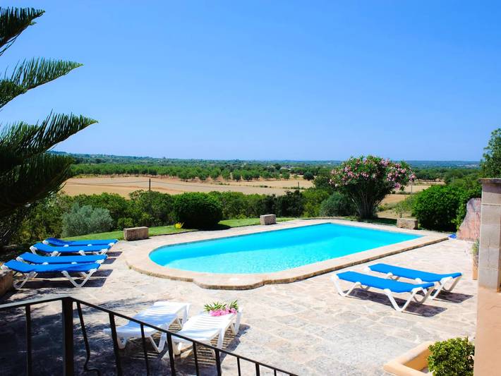 Villa für 8 Personen, mit Pool und Balkon sowie Garten in Cas Concos - 2