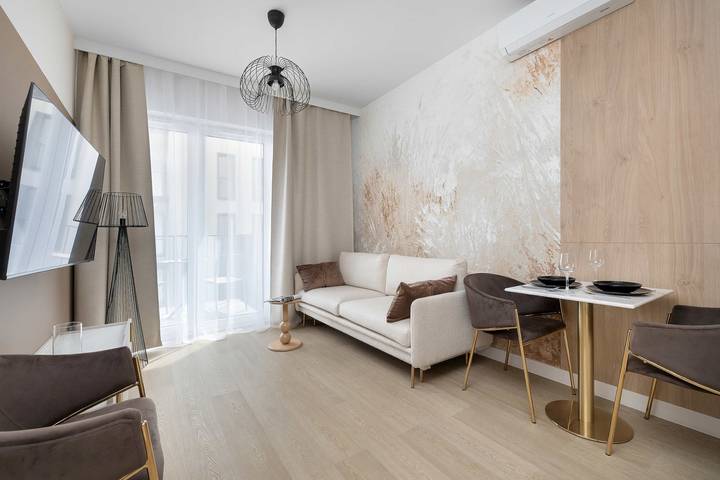 Ganze Wohnung, Stylish Apartment with Air Conditioning | Balcony in Stettin, Baltic Sea Pomerania