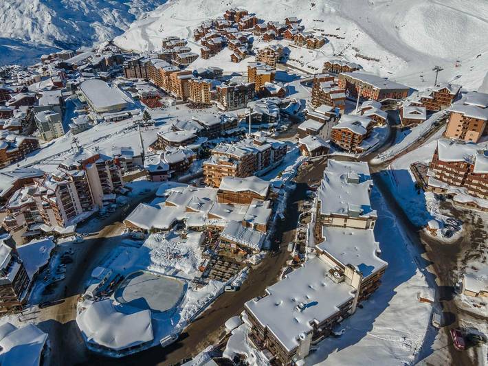 Holiday rental for 6 people, with view and balcony in Val Thorens