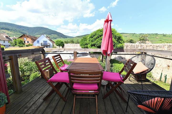 Appartement de vacances pour 4 personnes, avec terrasse, animaux acceptés