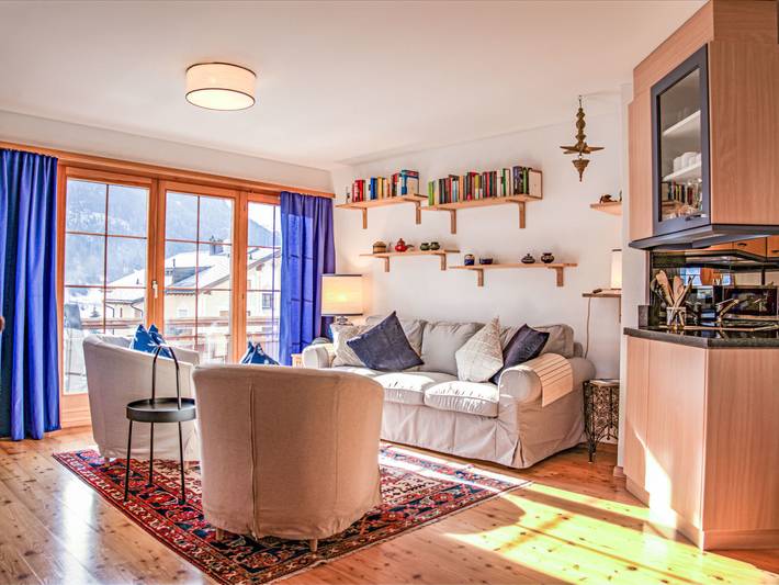 Ferienwohnung für 4 Personen, mit Ausblick und Garten sowie Balkon - 1