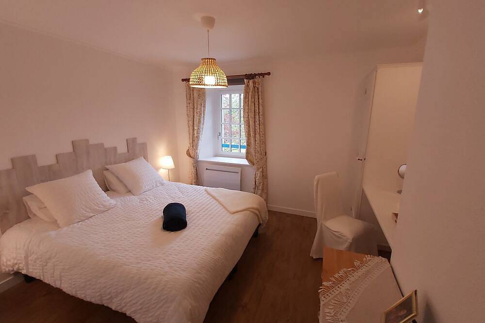 Chambre Confort avec vue sur jardin in Calorguen, Région de Dinan