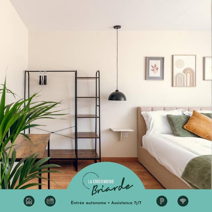 Appartement de vacances pour 3 personnes, avec vue et jardin, animaux acceptés