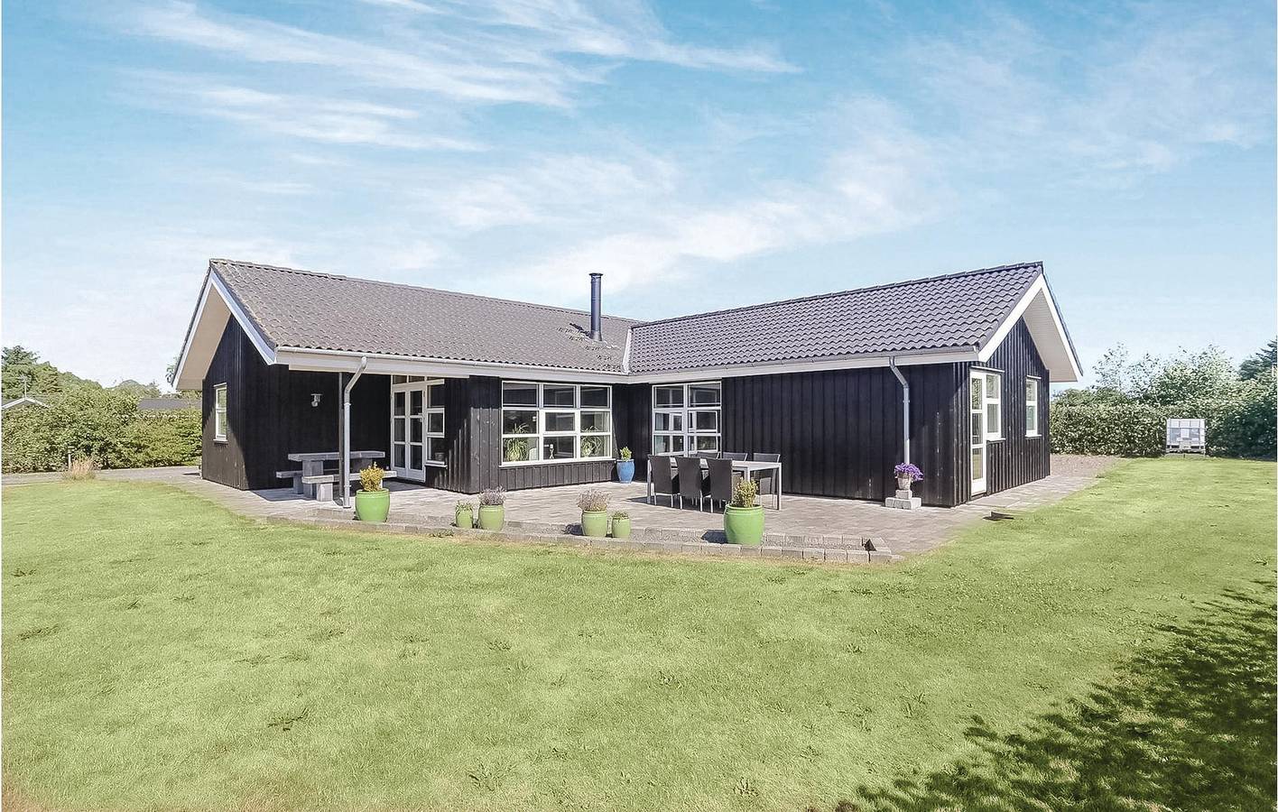 Ferienhaus für 8 Personen mit Terrasse in Egense, Limfjord in Nordjütland