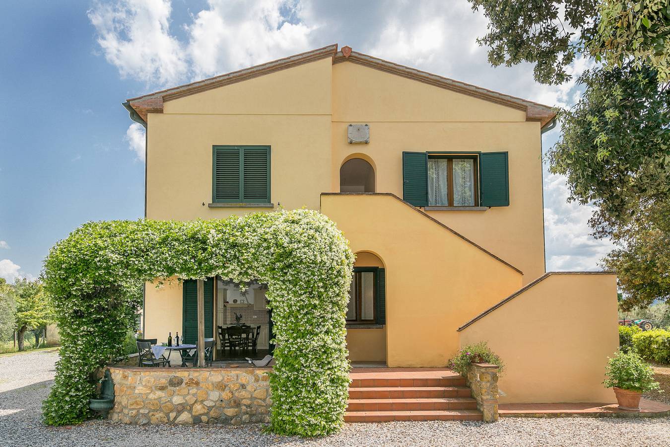 Farmhouse "Agriturismo Osteria Vecchia 4" with Pool, Private Terrace & Wi-Fi in Etruscan Coast