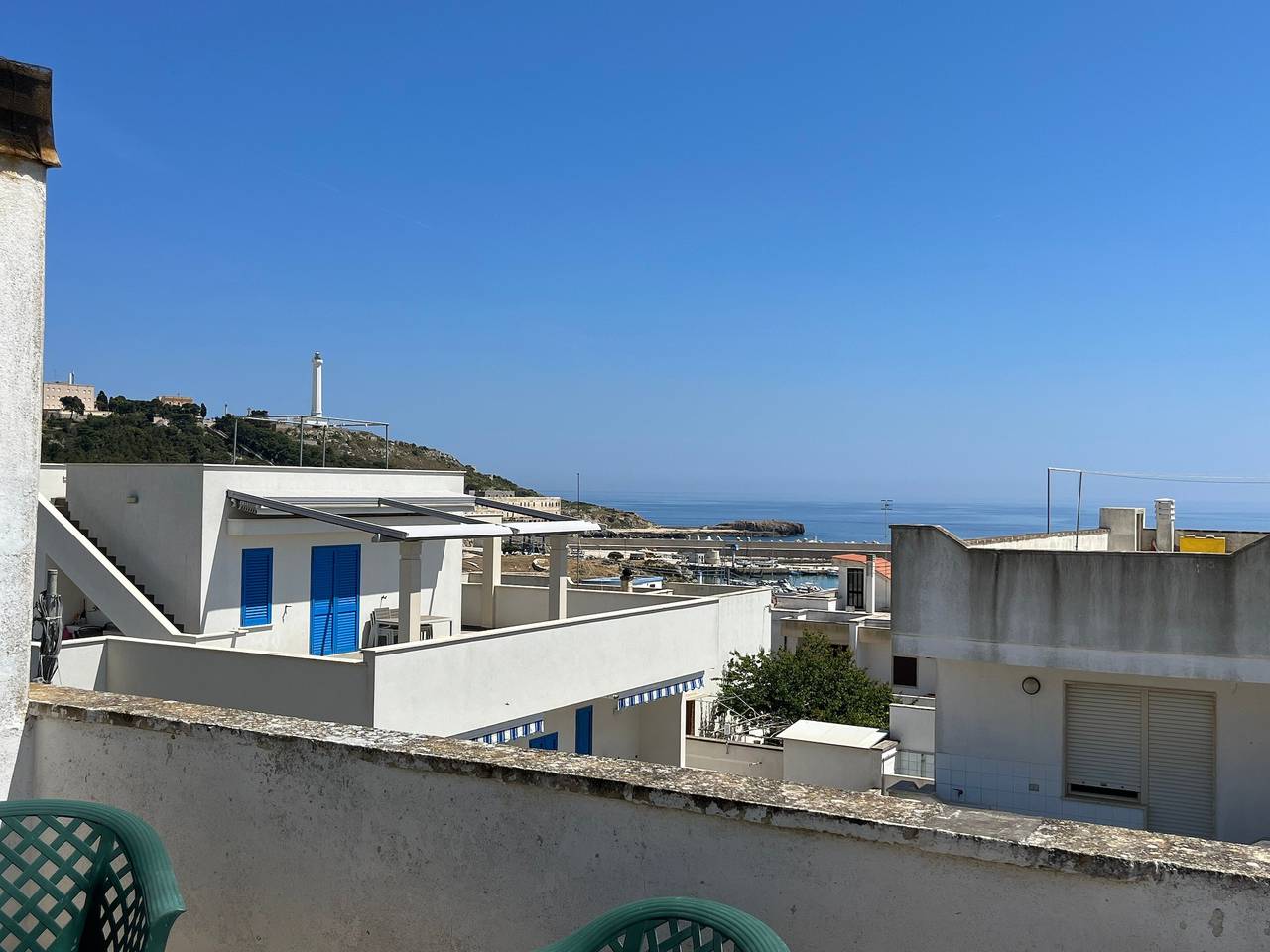 Appartement entier, Appartement 'Monolocale Giorgia' avec vue sur mer, terrasse privée et climatisation in Leuca, Castrignano del Capo