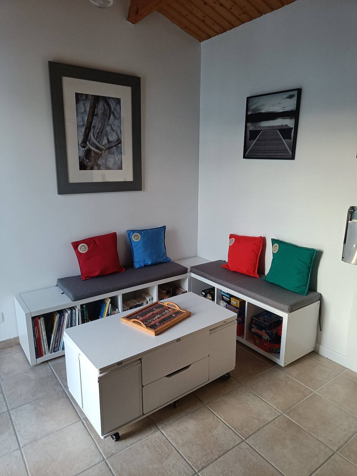 Gästezimmer – La Barjuline: Studio für 4 Personen mit Gemeinschaftspool in La Brée-les-Bains, Côte de Beauté