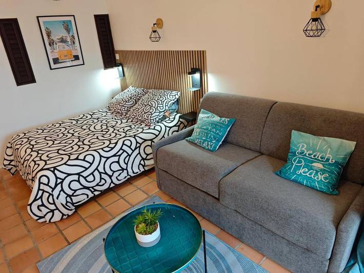 Appartement de vacances pour 4 personnes, avec vue ainsi que piscine et terrasse, animaux acceptés