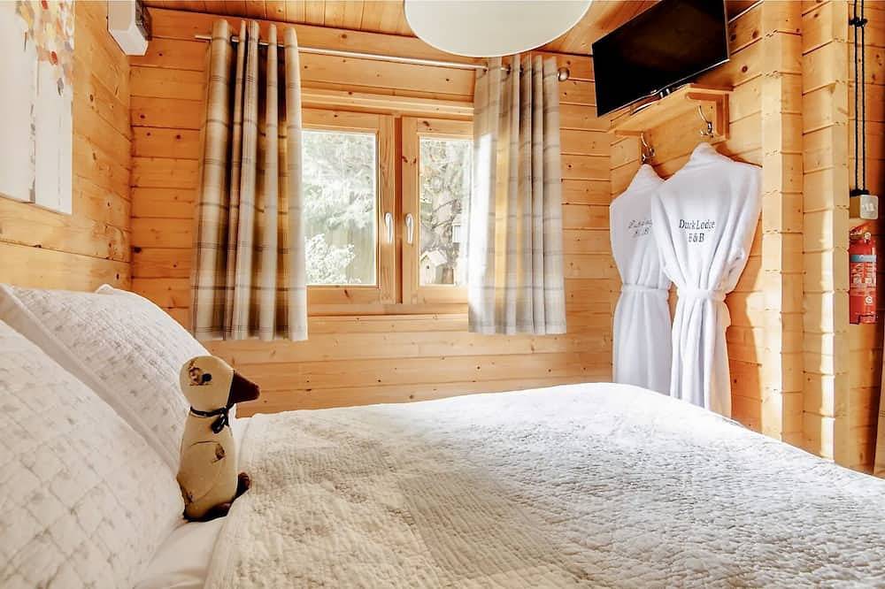 Ganze Wohnung, Lodge-Luxus-Ensuite mit Dusche-Gartenblick in Pyecombe, West Sussex