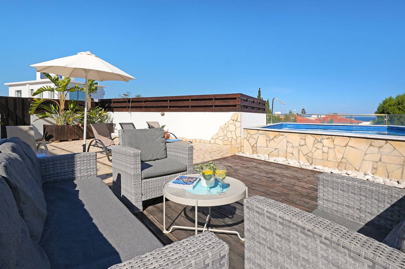 Villa für 8 Personen mit Balkon in Protaras, Südzypern