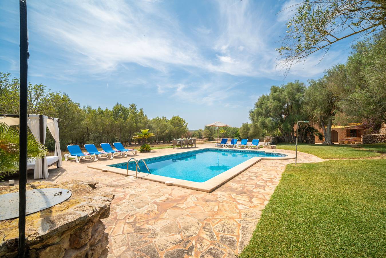 E433 Villa Son Fumat by Mallorca Villa Selection in Es Llombards, Santanyí
