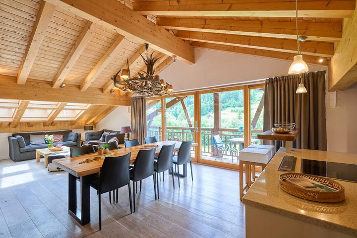 Ferienhaus für 9 Personen mit Sauna in La Chapelle-d'Abondance, Les Portes du Soleil