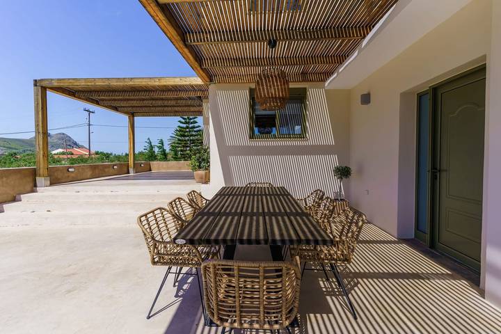 Ferienhaus für 12 Personen, mit Meerblick und Balkon sowie Terrasse und Garten in Rethymno und Umgebung - 3
